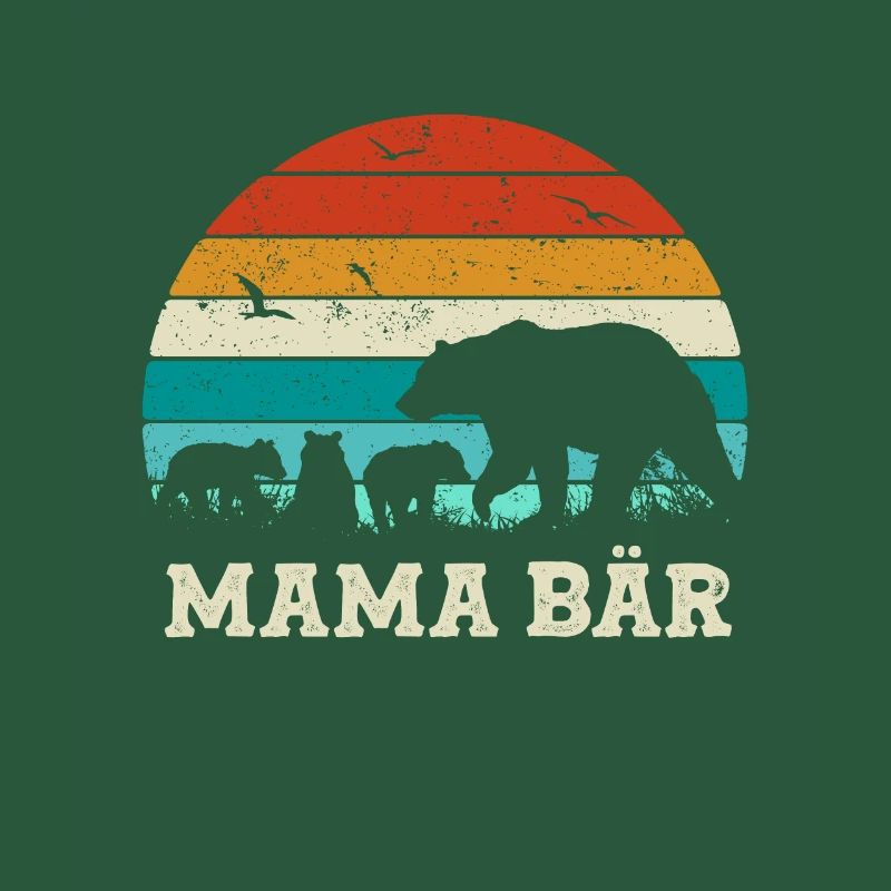 Mama Bär Dre Kinder Geschenk Muttertag Mamabär