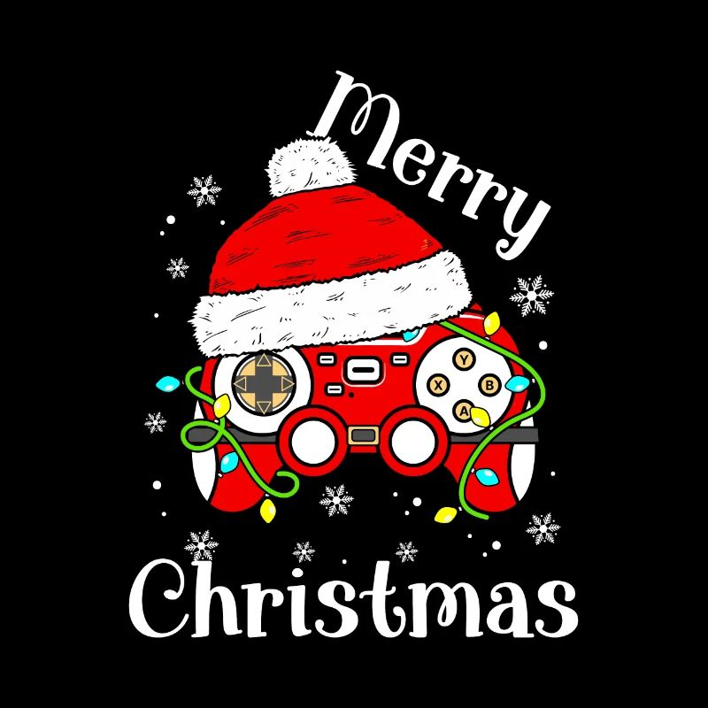 Spielkonsole Controller Weihnachtsmann