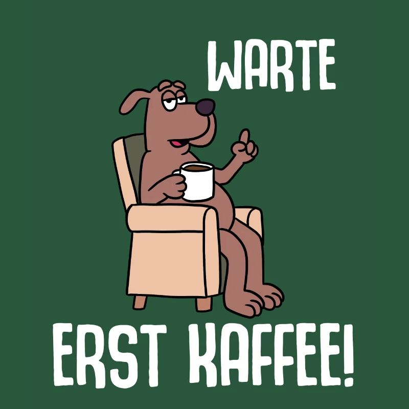 Wait for coffee first