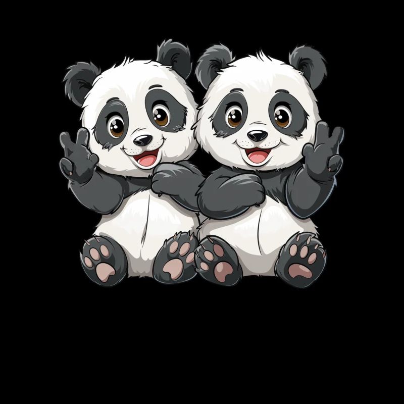Panda Ours Paix Panda géant japonais