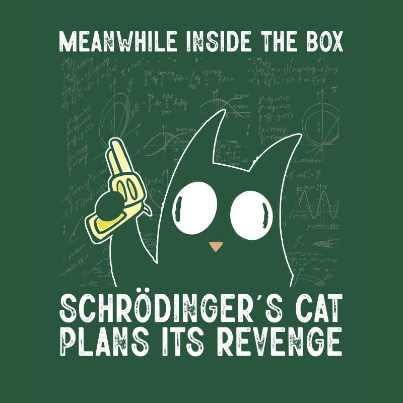 Meanwhile Inside The Box Schrödinger Cat