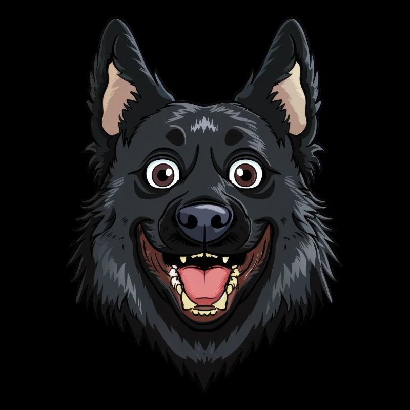 Schipperke | Cartoon Artwork