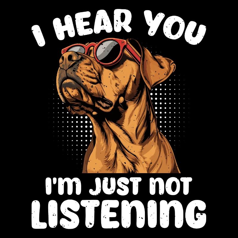 Ridgeback JE T’ENTENDS, JE N’ÉCOUTE PAS