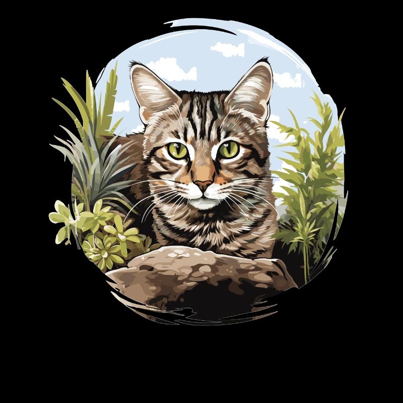 Tabby Kätzchen Tabby Katze