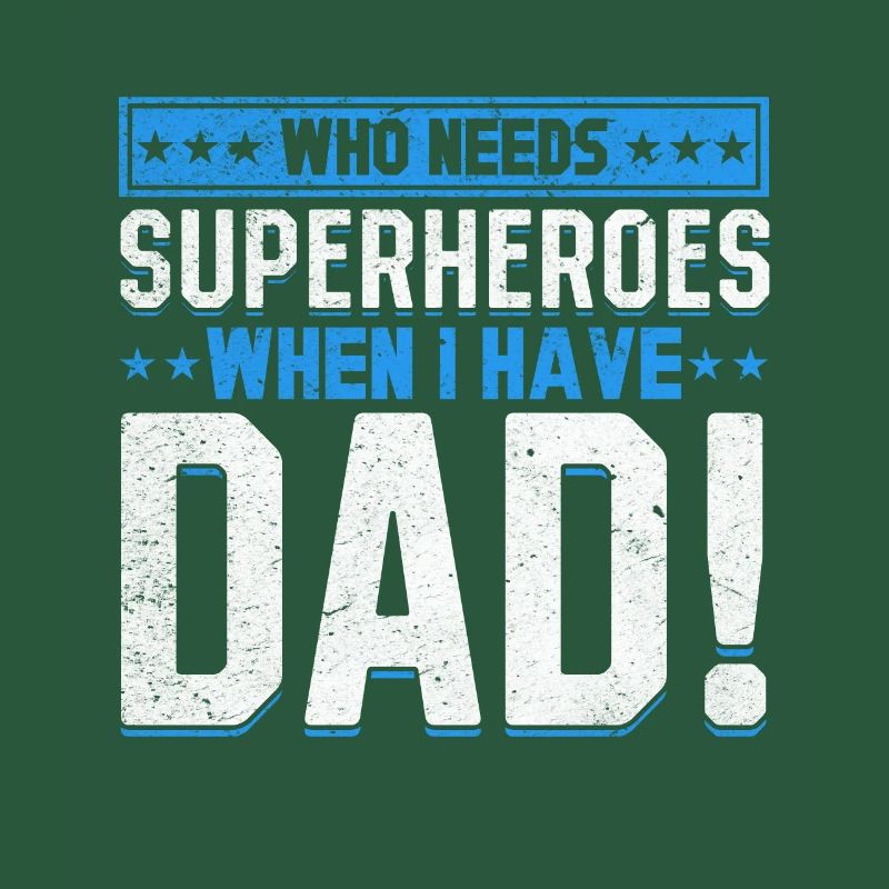 Superheld Papa Besser als jeder Comic-Held
