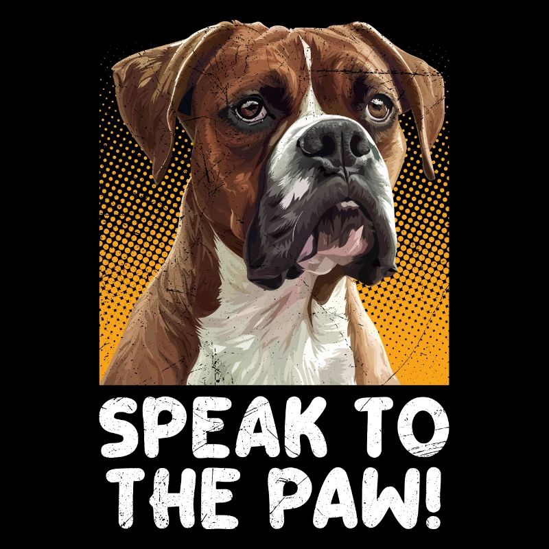 Deutscher Boxer SPRICH MIT DER PFOTE! Boxer Hund