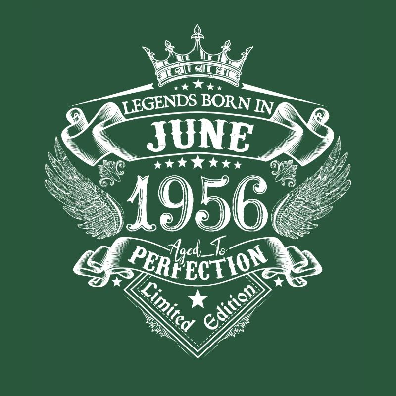 Juni 1956 Geburtstag Juni 1956 Juni Geschenk