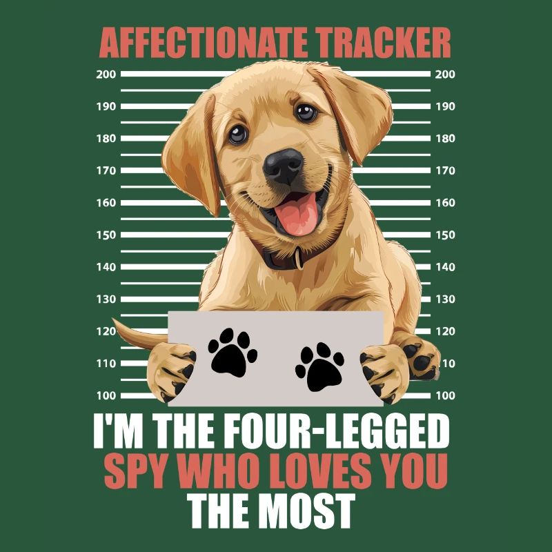 Labrador AFFECTIONATE TRACKER Four Legged Spy