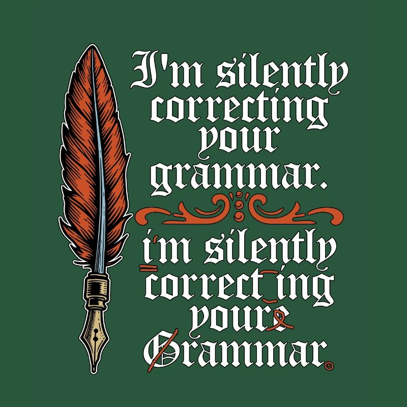 Book Editor I'm Silently Correcting Book Author