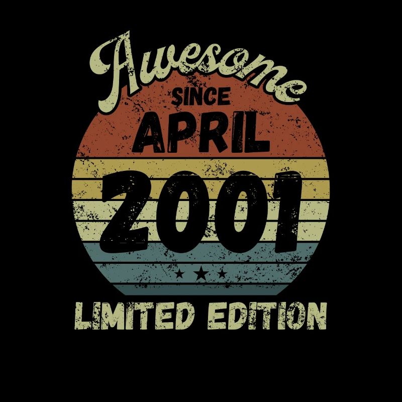Awesome since April 2001 - Geburtstag