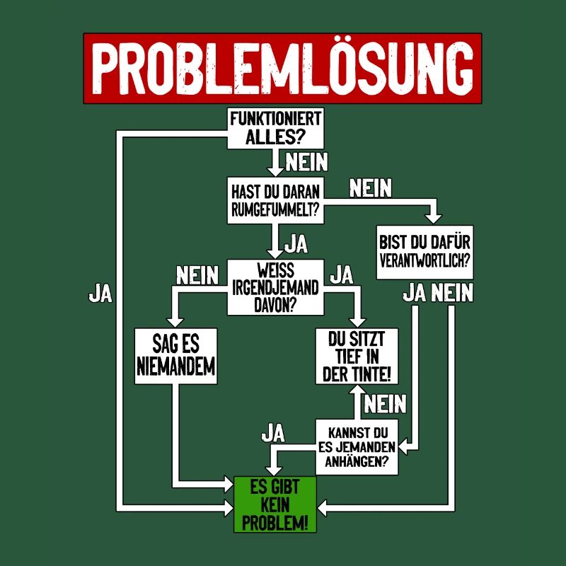 Problem solving Humorous instructions for everyday life