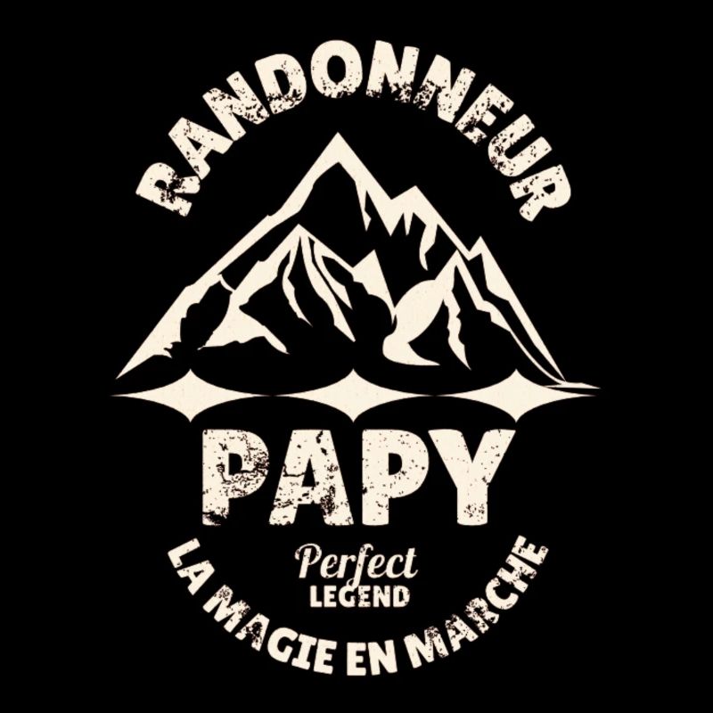 Papy randonneur