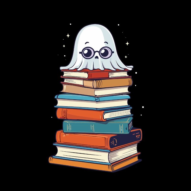 Funny Book Lover Reading Halloween