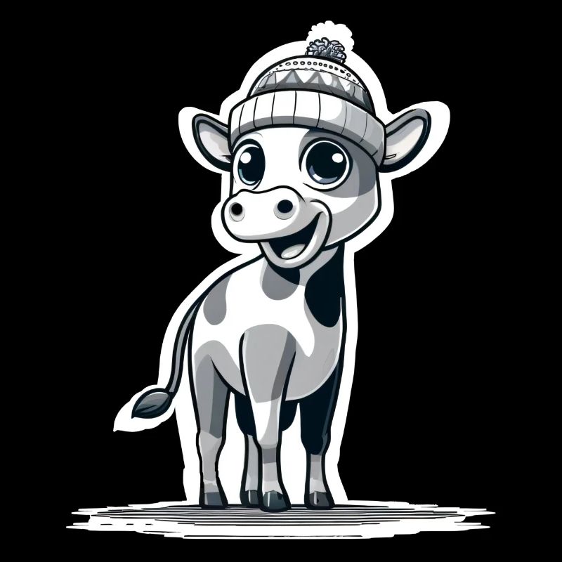 Calf with cap bk