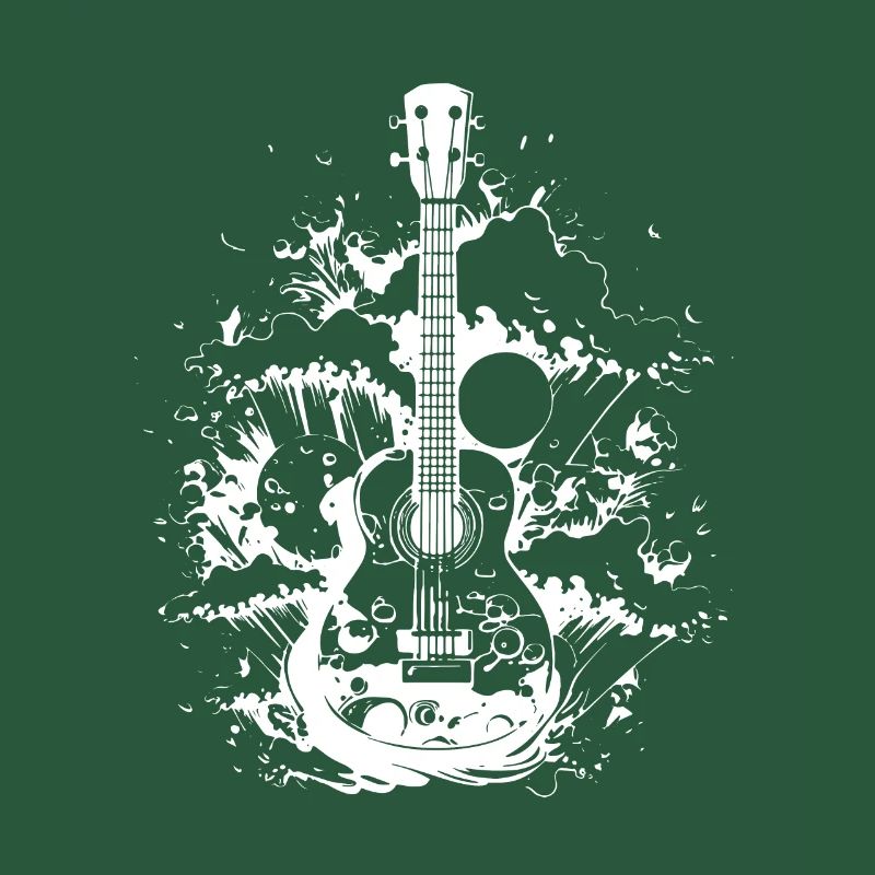Ukulele Drawing