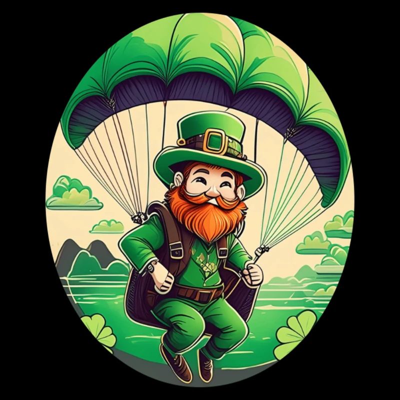 Parapente Trèfle de la Saint-Patrick