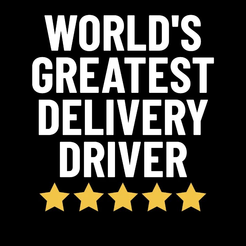 Der beste Lieferfahrer der Welt Lustiger Dash