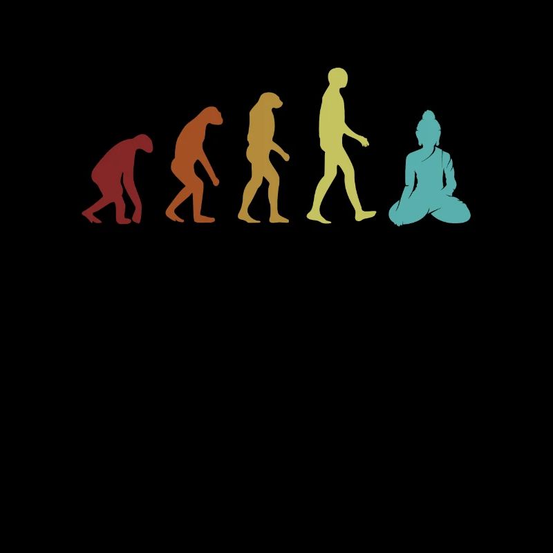 Buddhismus Evolution Buddhistische Statue Symbol Priester