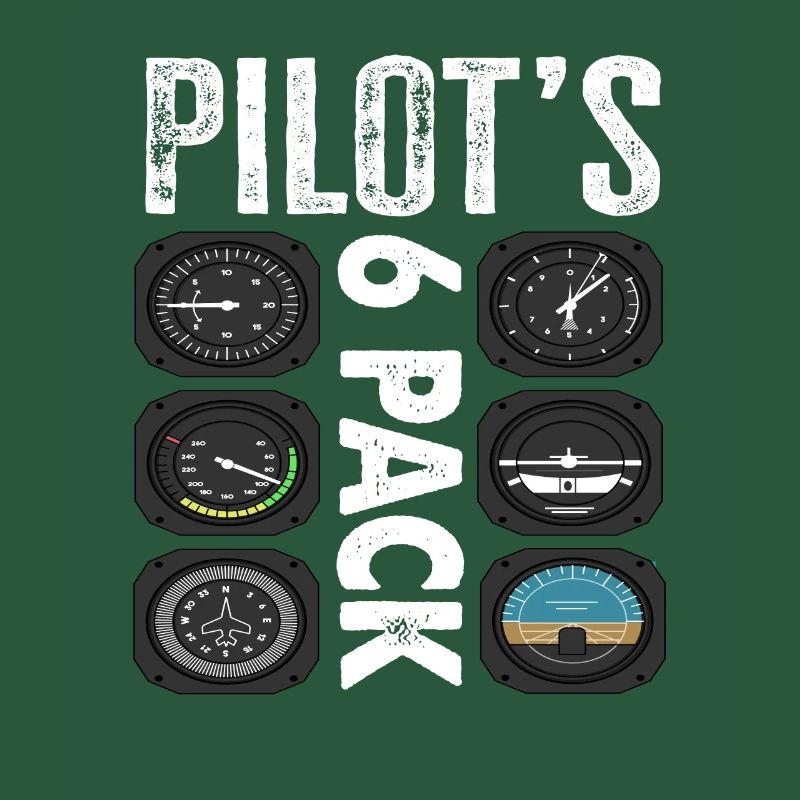 Pilots 6 Pack Funny Pilot