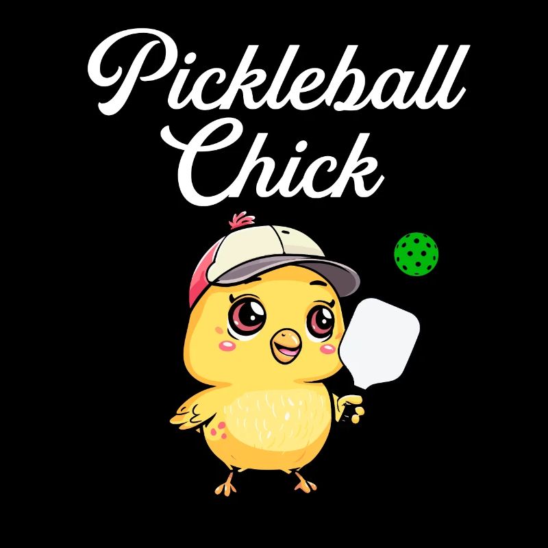 Pickleball Chick, funny pickleball