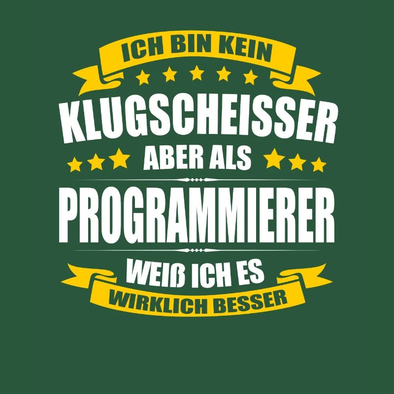 Ich Bin Kein Klugscheisser Programmierer Spruch IT