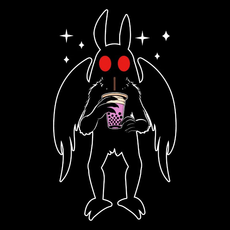 Mothman Bubble Tee