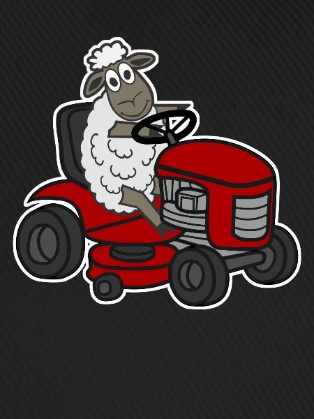 Sheep Lawn Mower Shepherd