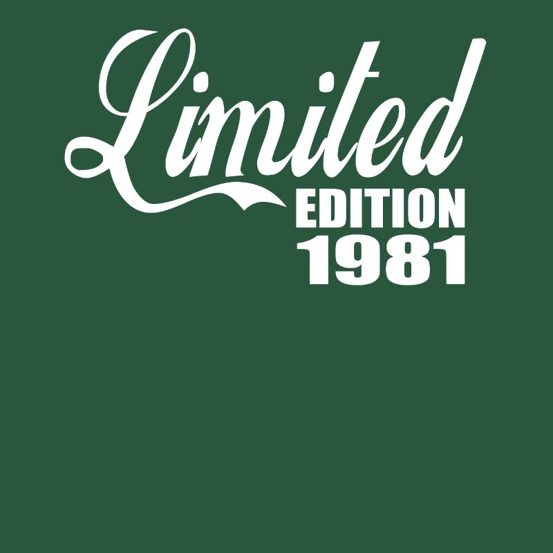 Edition limitée 1981