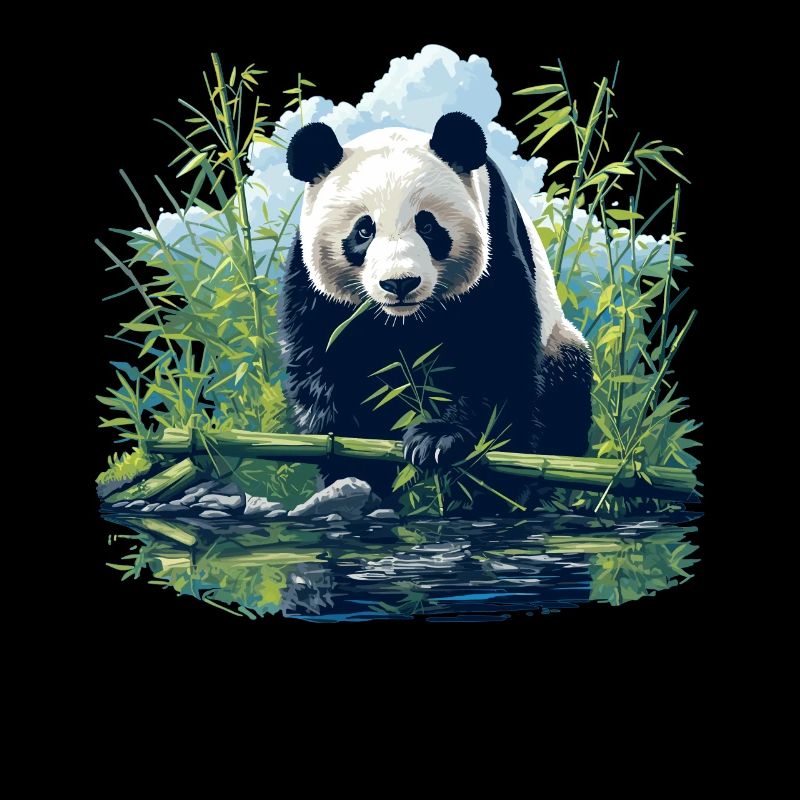 Giant Panda Große Pandas Großer Panda