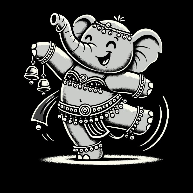 Rhythmic movements in oriental dance: