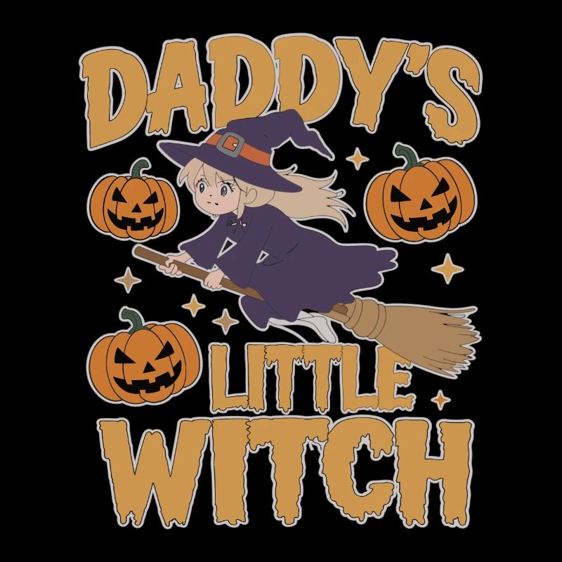 Halloween Witch Daddy's Little Witch