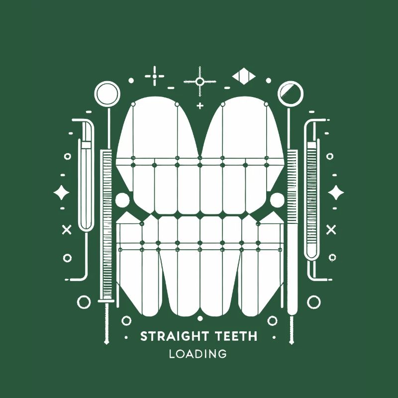 Straight Teeth Loading 5 --tee--