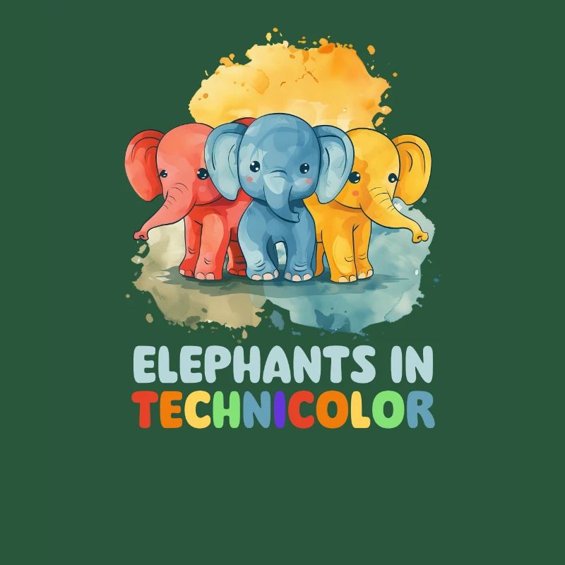 Éléphant Eléphant En Technicolor