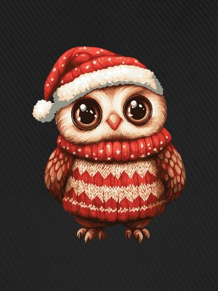 Owl Christmas Comic