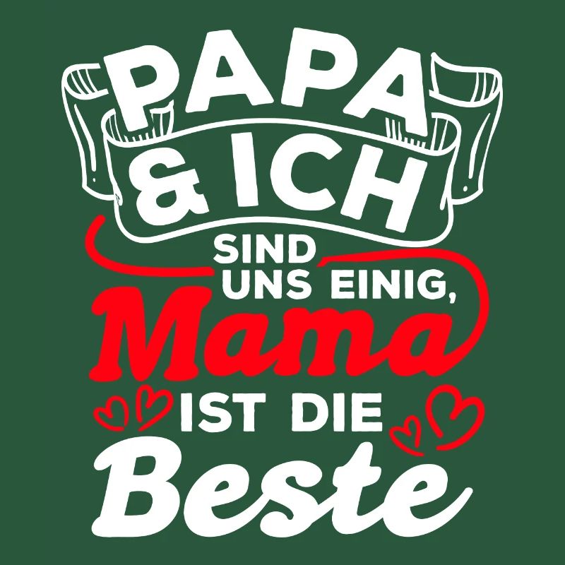 Muttertag Mama Mami Ehefrau Familie Beste Mutter M