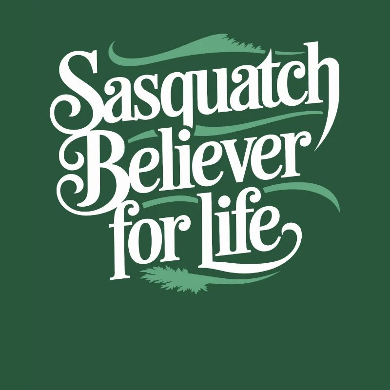 Bigfoot Believer Sasquatch Cryptid Forest Creature