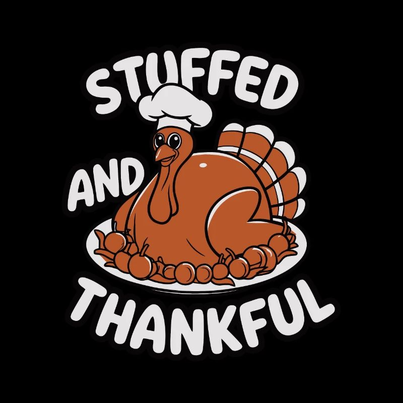 Dinde drôle de Thanksgiving
