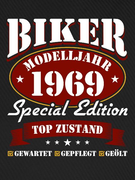 56e anniversaire 1969 Motard