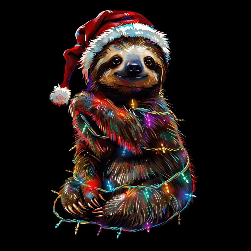 Sloth Christmas