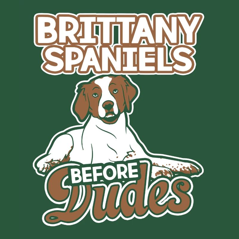 Brittany Spaniel Before Dudes