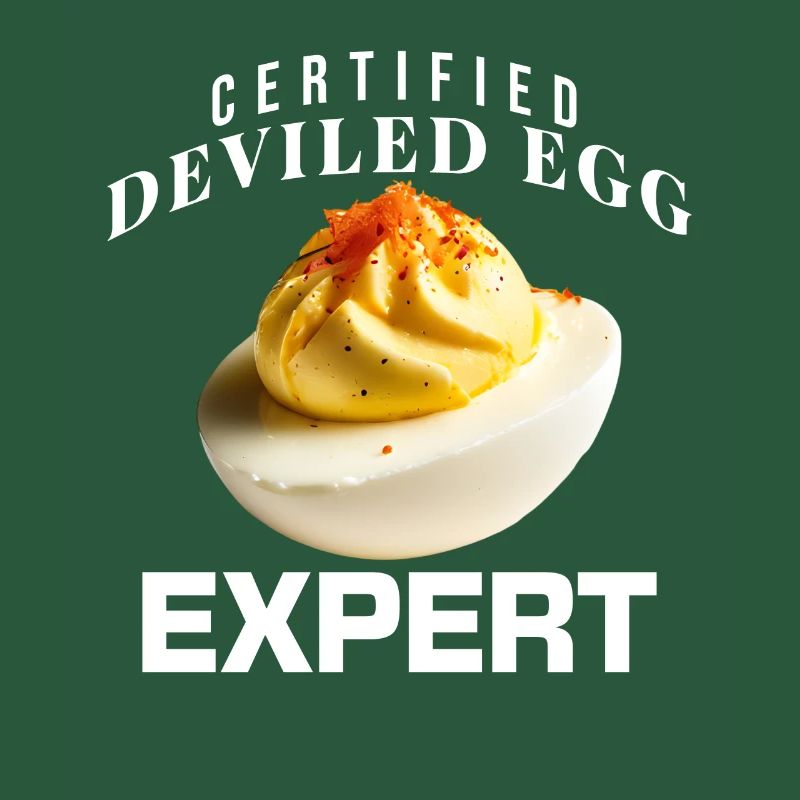 Certified Deviled Egg Expert Funny Harvest