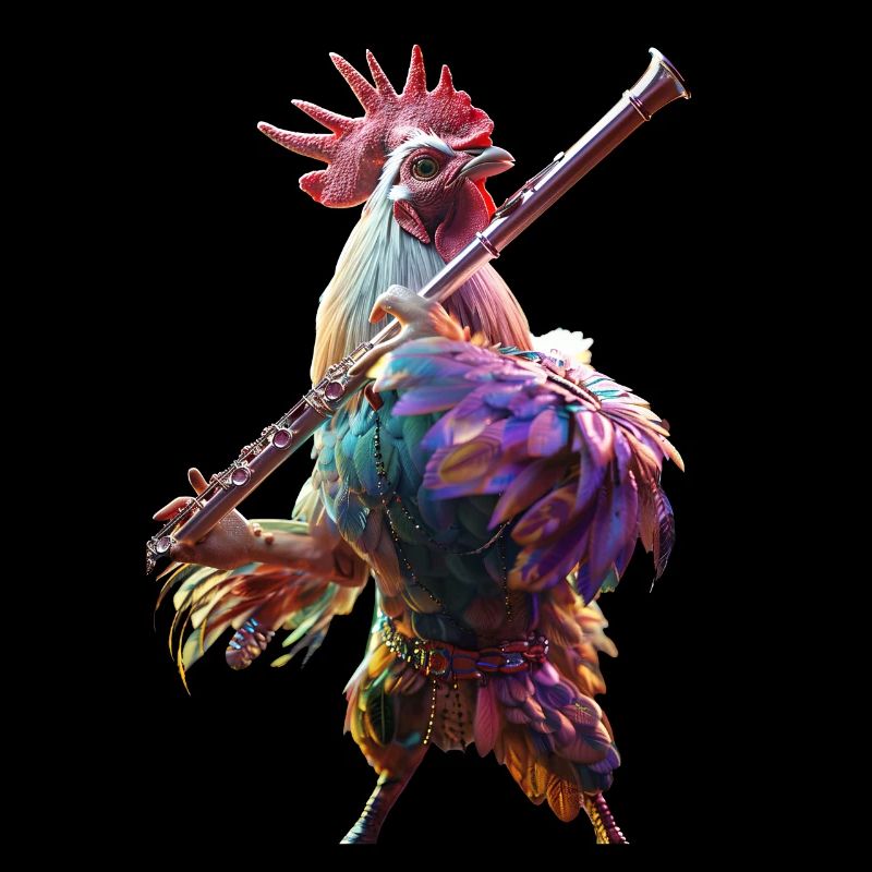 Rooster Flute