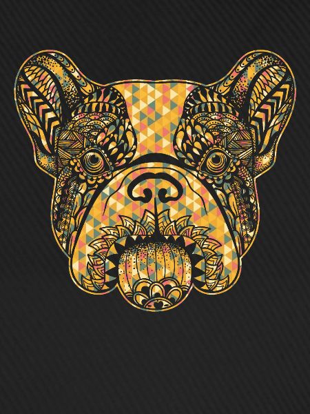 French Bulldog Geometric