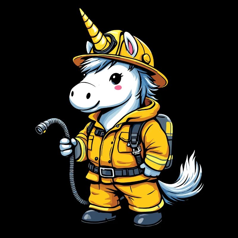 Licorne pompier