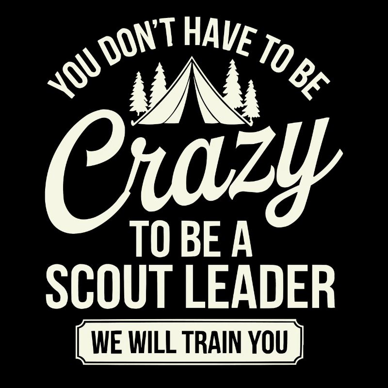 Scout Leader Scouting Campfire Camping Tent