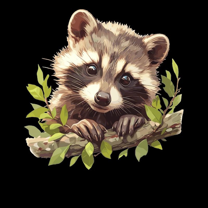 Waschbären Waschbär