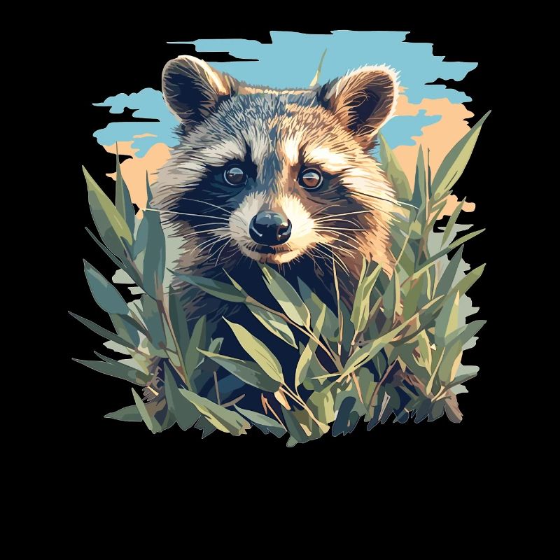 Waschbären Waschbär