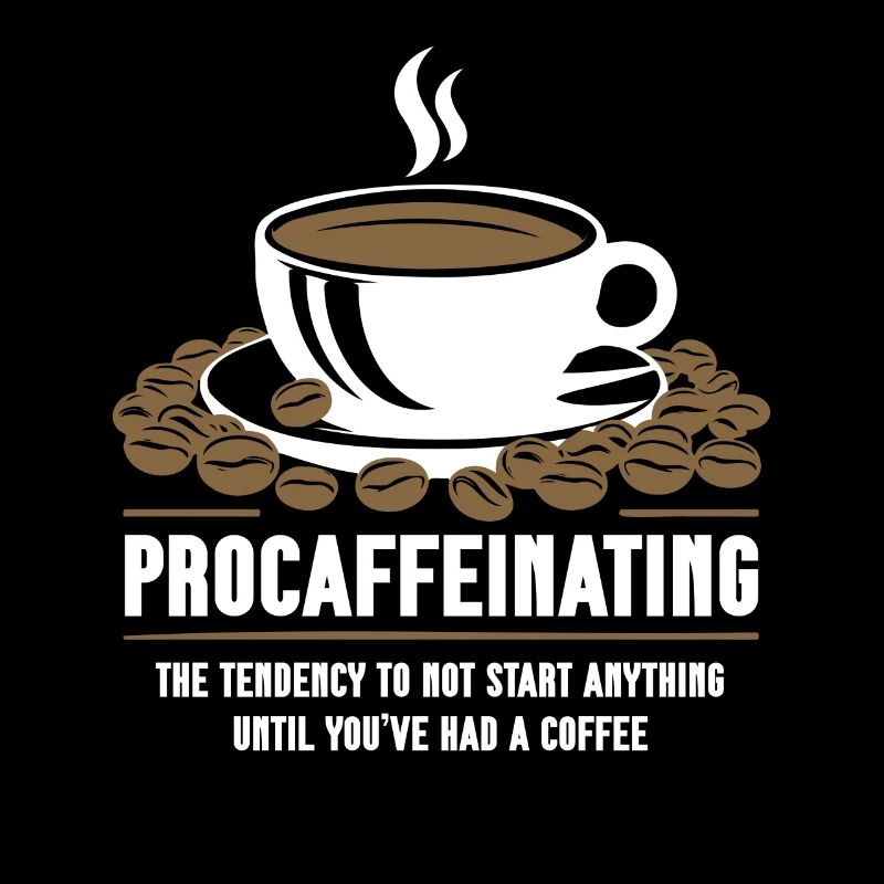 Les amateurs de café procaféinant ne commencent rien