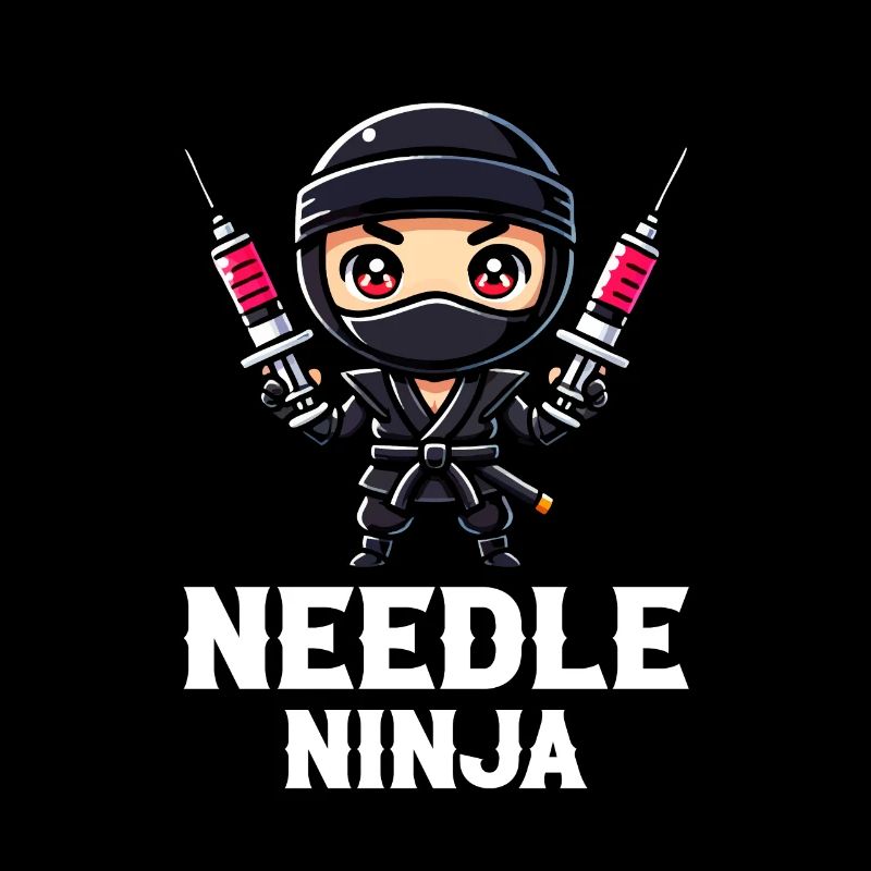 Needle Ninja, funny phlebotomist