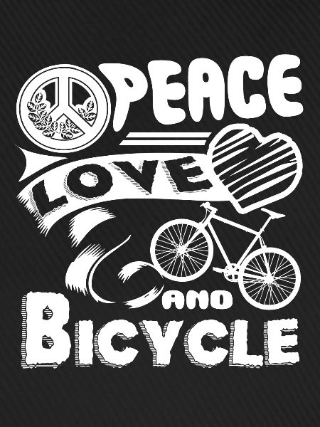 Bicycle Peace Love Bicycle